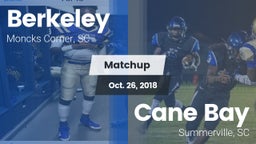 Matchup: Berkeley  vs. Cane Bay  2018