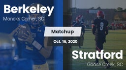 Matchup: Berkeley  vs. Stratford  2020
