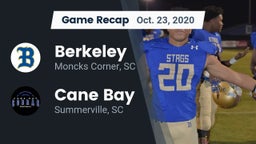 Recap: Berkeley  vs. Cane Bay  2020