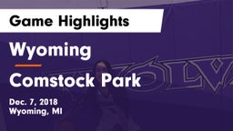 Wyoming  vs Comstock Park Game Highlights - Dec. 7, 2018