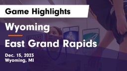 Wyoming  vs East Grand Rapids  Game Highlights - Dec. 15, 2023