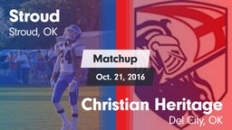 Matchup: Stroud vs. Christian Heritage  2016