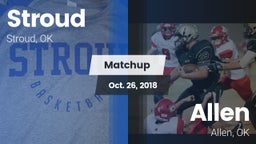 Matchup: Stroud vs. Allen  2018