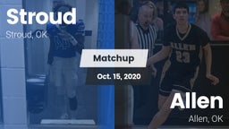 Matchup: Stroud vs. Allen  2020
