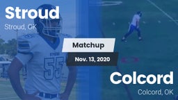 Matchup: Stroud vs. Colcord  2020