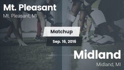 Matchup: Mt. Pleasant High vs. Midland  2016
