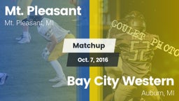 Matchup: Mt. Pleasant High vs. Bay City Western  2016