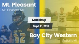 Matchup: Mt. Pleasant High vs. Bay City Western  2018