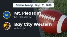 Recap: Mt. Pleasant  vs. Bay City Western  2018