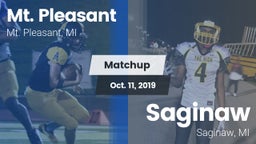 Matchup: Mt. Pleasant High vs. Saginaw  2019