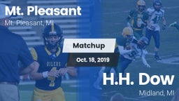 Matchup: Mt. Pleasant High vs. H.H. Dow  2019