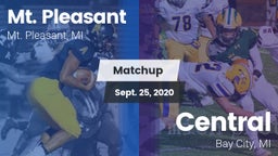 Matchup: Mt. Pleasant High vs. Central  2020