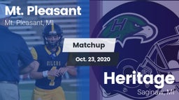 Matchup: Mt. Pleasant High vs. Heritage  2020