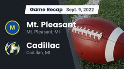 Recap: Mt. Pleasant  vs. Cadillac  2022