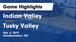 Indian Valley  vs Tusky Valley Game Highlights - Feb. 6, 2019