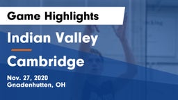 Indian Valley  vs Cambridge  Game Highlights - Nov. 27, 2020