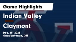 Indian Valley  vs Claymont  Game Highlights - Dec. 15, 2023