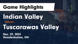 Indian Valley  vs Tuscarawas Valley  Game Highlights - Dec. 29, 2023