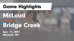 McLoud  vs Bridge Creek  Game Highlights - Dec. 11, 2021