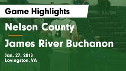 Nelson County  vs James River Buchanon Game Highlights - Jan. 27, 2018