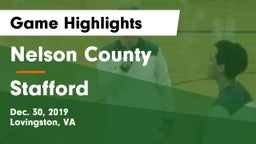 Nelson County  vs Stafford  Game Highlights - Dec. 30, 2019