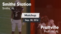 Matchup: Smiths Station High vs. Prattville  2016