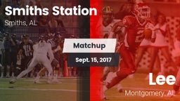 Matchup: Smiths Station High vs. Lee  2017