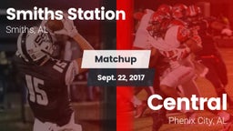 Matchup: Smiths Station High vs. Central  2017