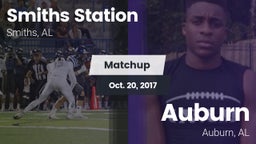 Matchup: Smiths Station High vs. Auburn  2017