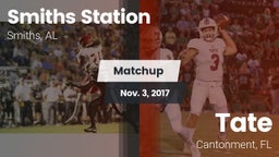 Matchup: Smiths Station High vs. Tate  2017
