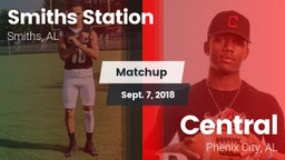 Matchup: Smiths Station High vs. Central  2018
