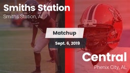 Matchup: Smiths Station High vs. Central  2019