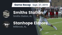 Recap: Smiths Station  vs. Stanhope Elmore  2019