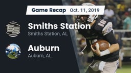 Recap: Smiths Station  vs. Auburn  2019