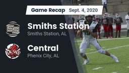 Recap: Smiths Station  vs. Central  2020
