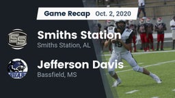 Recap: Smiths Station  vs. Jefferson Davis  2020