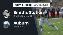Recap: Smiths Station  vs. Auburn  2020