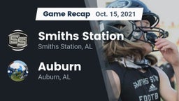 Recap: Smiths Station  vs. Auburn  2021
