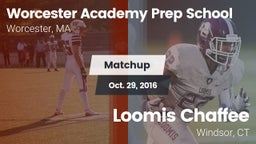 Matchup: Worcester Academy vs. Loomis Chaffee 2016