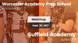Matchup: Worcester Academy vs. Suffield Academy 2017