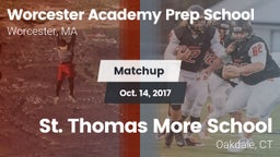 Matchup: Worcester Academy vs. St. Thomas More School 2017