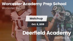 Matchup: Worcester Academy vs. Deerfield Academy  2018