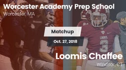 Matchup: Worcester Academy vs. Loomis Chaffee 2018