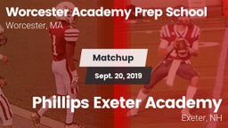Matchup: Worcester Academy vs. Phillips Exeter Academy  2019