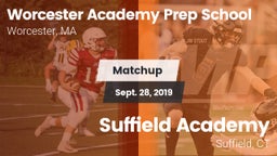 Matchup: Worcester Academy vs. Suffield Academy 2019