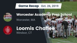 Recap: Worcester Academy Prep School vs. Loomis Chaffee 2019