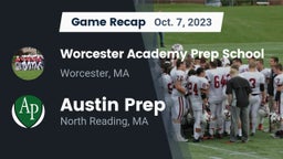 Recap: Worcester Academy Prep School vs. Austin Prep  2023