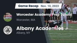 Recap: Worcester Academy Prep School vs. Albany Academies 2023