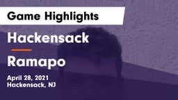 Hackensack  vs Ramapo  Game Highlights - April 28, 2021