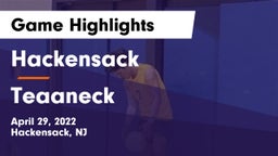 Hackensack  vs Teaaneck  Game Highlights - April 29, 2022